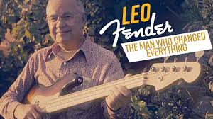 foto de leo fender inventor d ela guitarra electrica