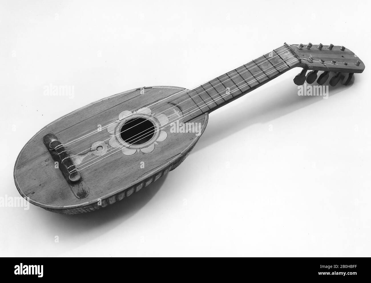 foto de el prototipo de la guitarra del siglo 14